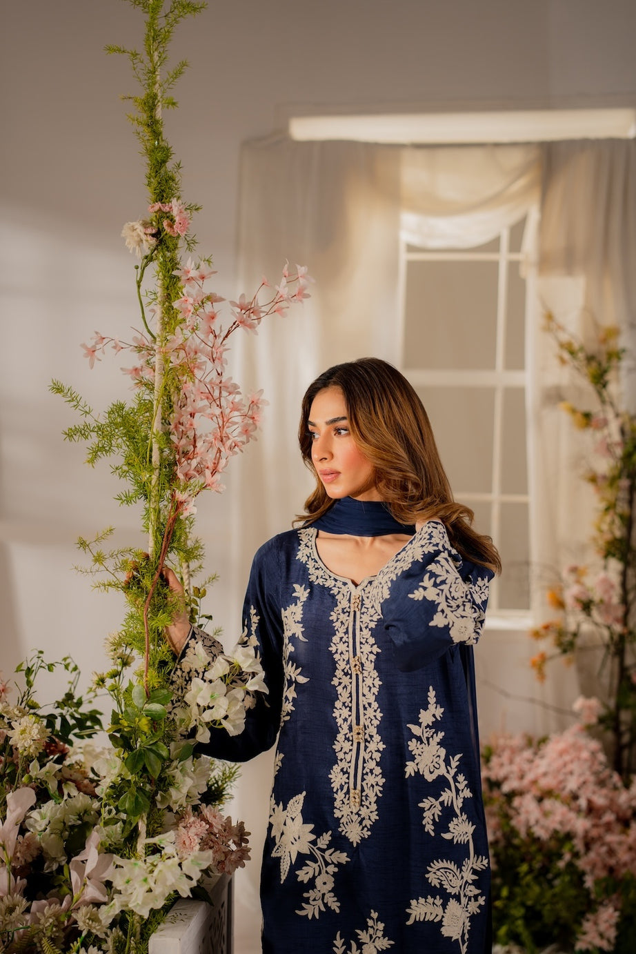 VINTAGE | KHWAAB ||UNSTITCHED LAWN 3PC (SYT-556)