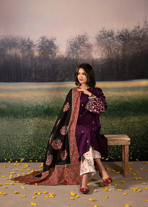 URGE | PURPLE | UNSTITCHED LAWN 3PC (SYT-480)