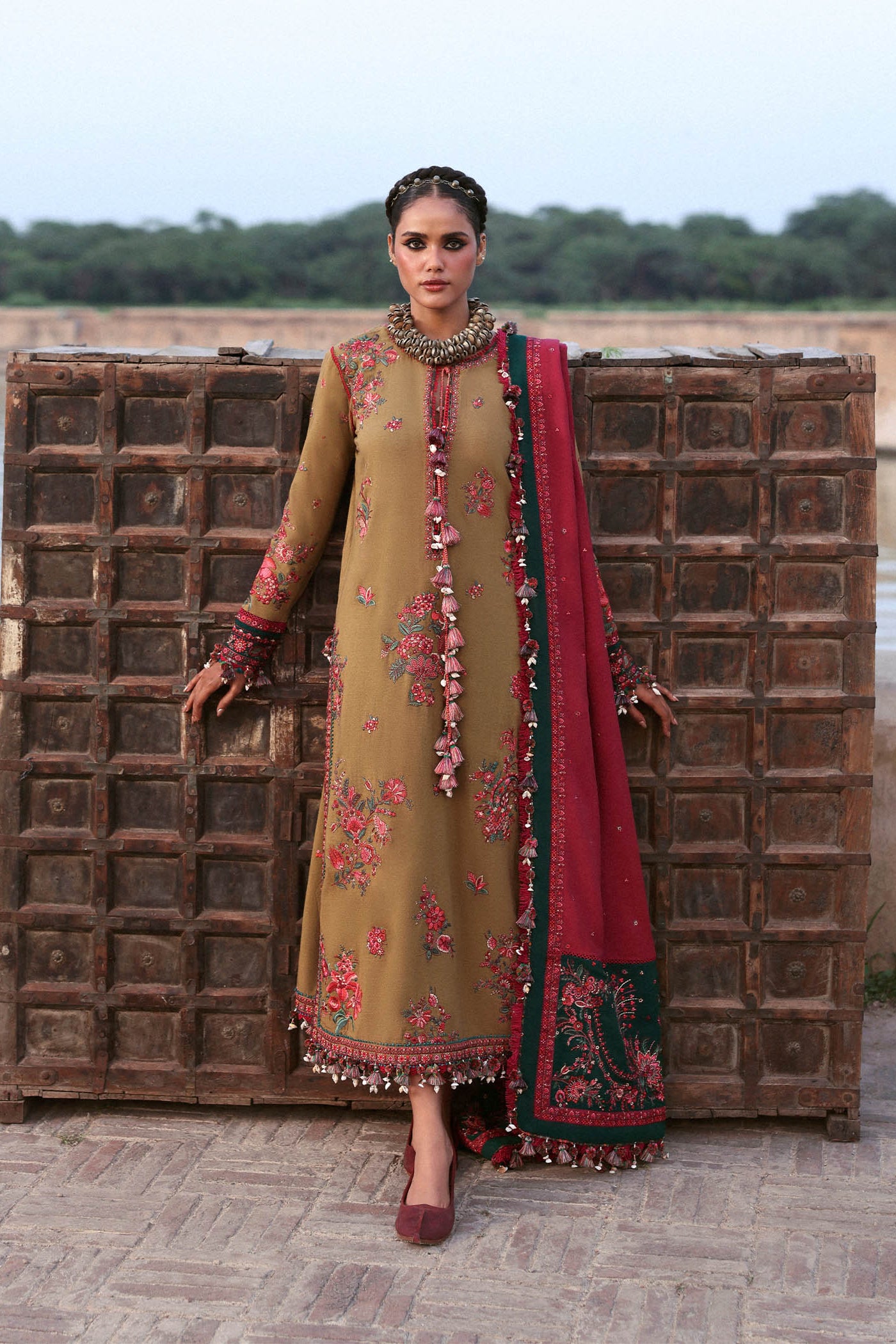 HUSSAIN REHAR | RUMI | UNSTITCHED LAWN 3PC (SYT-558)