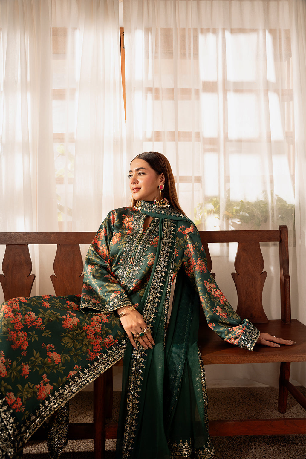 SHEENORA | OMAVI | UNSTITCHED SUMMER LAWN 3PC (SYT-505)