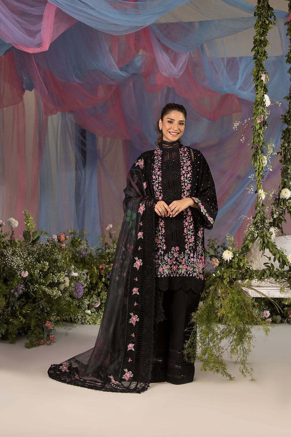 SOBIA NAZIR |UNSTITCHED LAWN 3PC | EID COLLECTION 2025 (SYT-484)