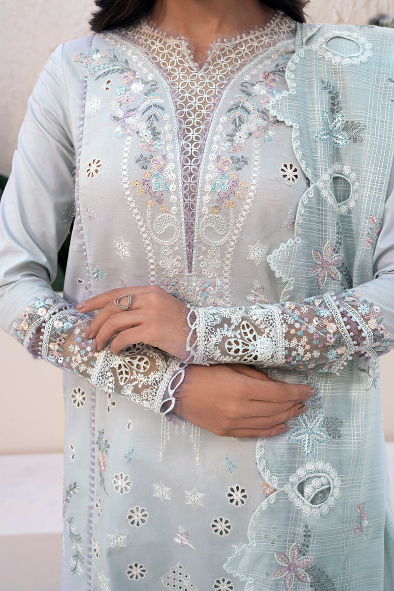 QALAMKAR | LUNE | UNSTITCHED LAWN 3PC (SYT-535)