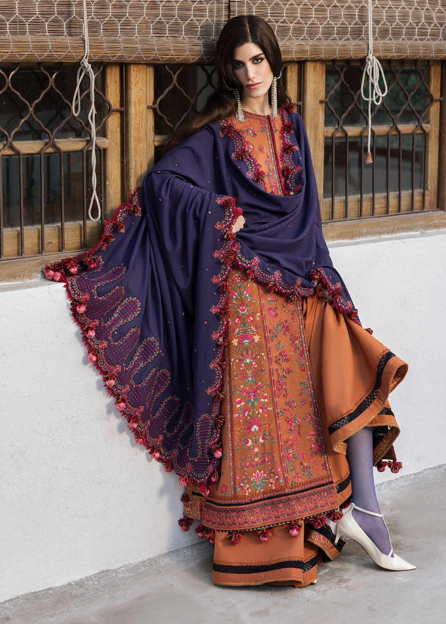 HUSSAIN REHAR | KAMAL | UNSTITCHED LAWN 3PC (SYT-557)