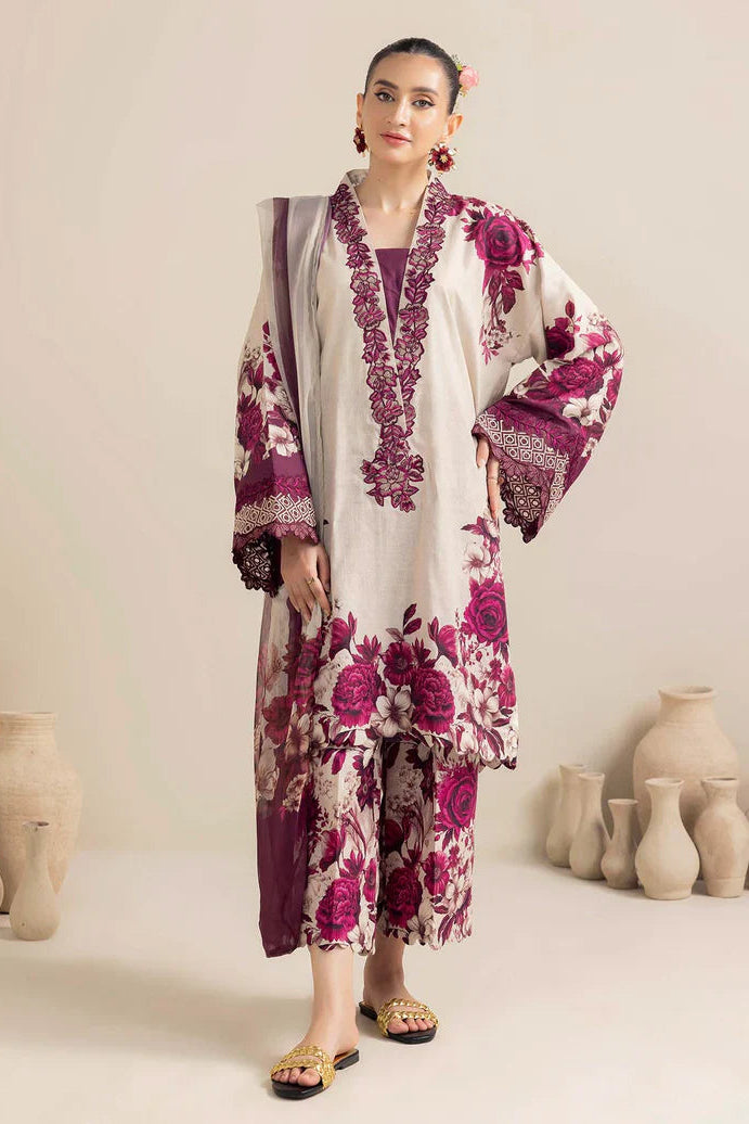ADAN LIBAS | SUMMER |UNSTITCHED LAWN 3PC (SYT-494)
