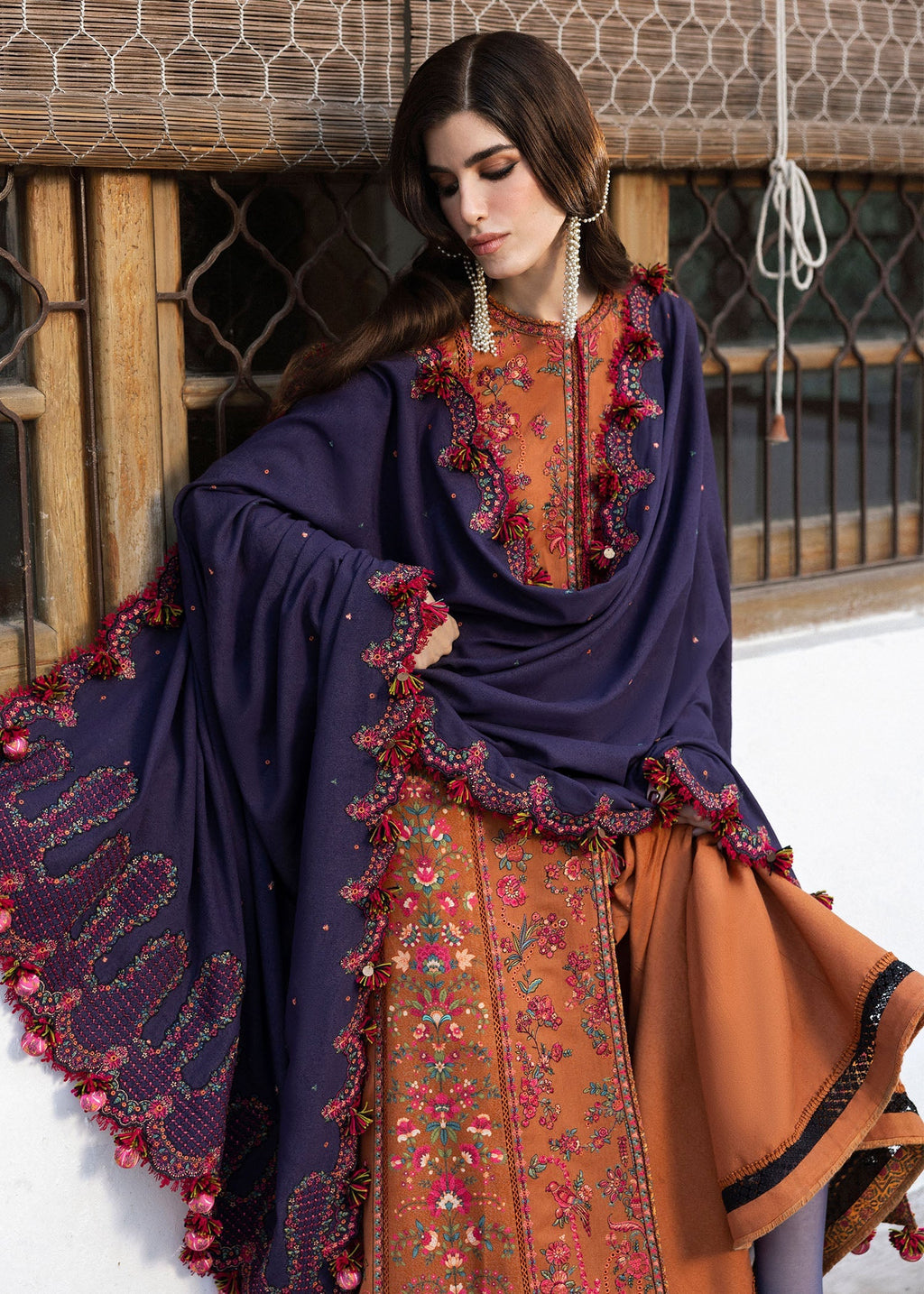 HUSSAIN REHAR | KAMAL | UNSTITCHED LAWN 3PC (SYT-557)
