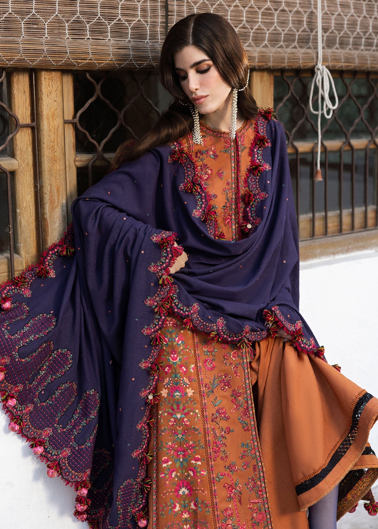 HUSSAIN REHAR | KAMAL | UNSTITCHED LAWN 3PC (SYT-557)