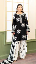 ZARA SHAHJAHAN | MONOCHROME | UNSTITCHED LAWN 3PC (SYT-568)