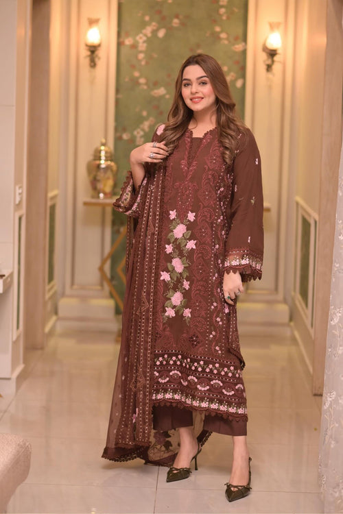 ANEELA’S | UNSTITCHED LAWN 3PC
