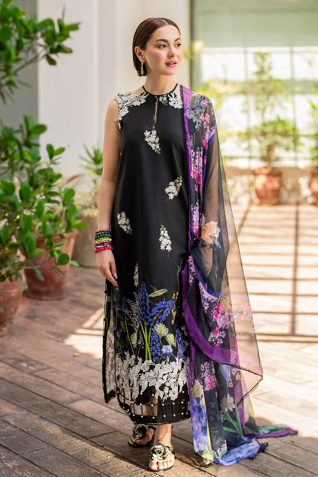 ASIFA & NABEEL | SURMA | UNSTITCHED SUMMER LAWN 3PC (SYT-497)