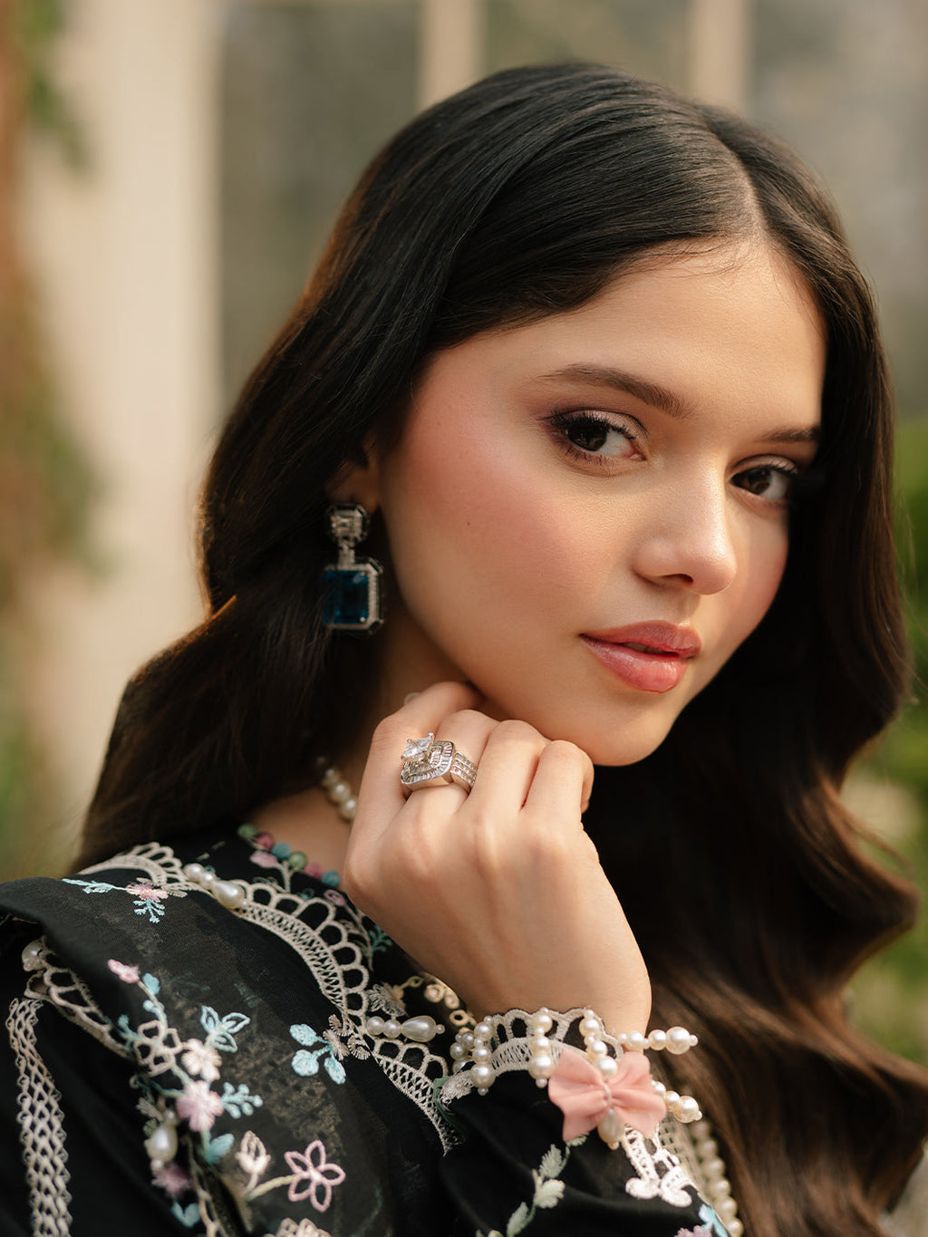 BIN ILYAS | UNSTITCHED LAWN 3PC (SYT-435)