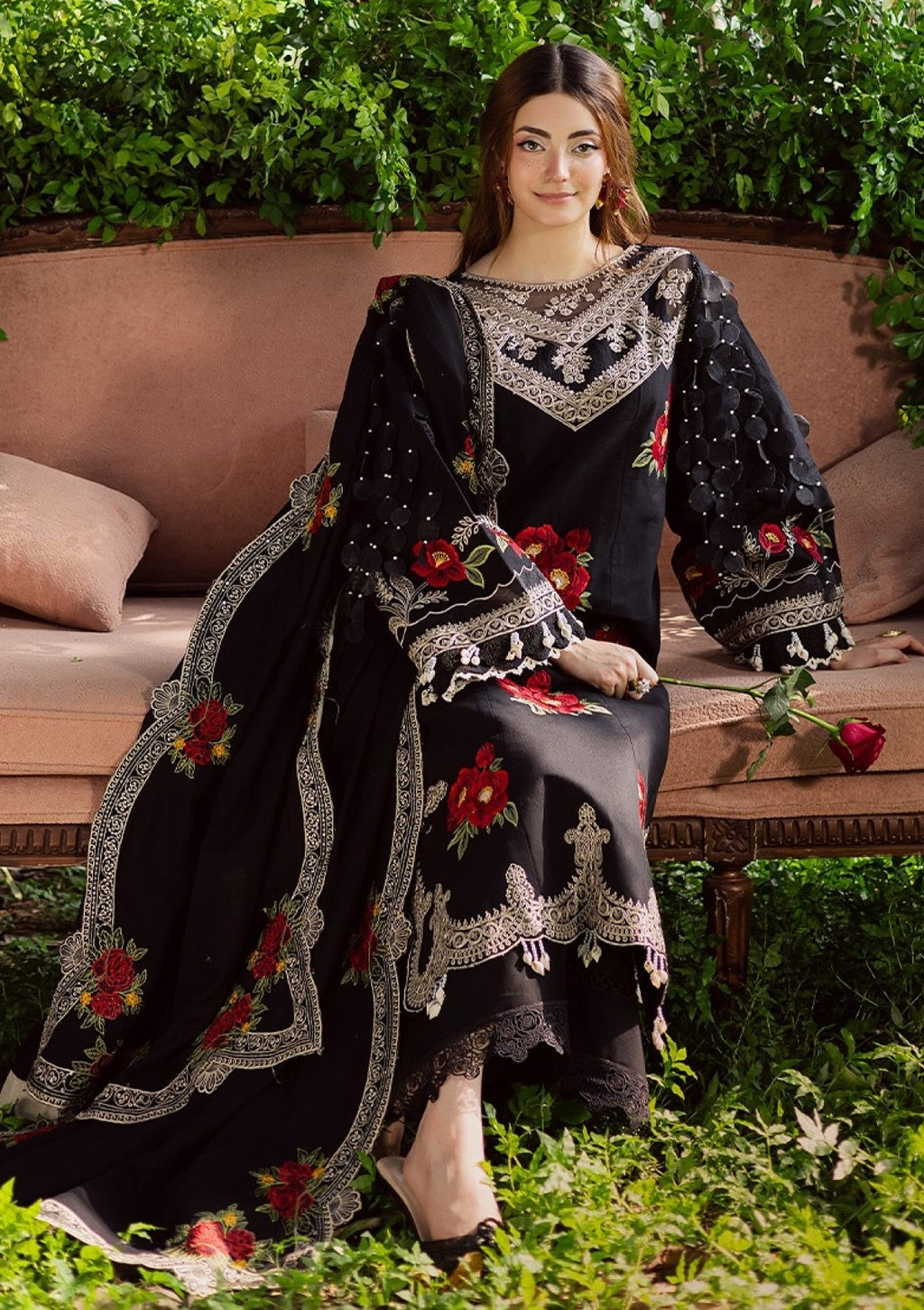 PARISHAY |WINTER WOOD TALES| UNSTITCHED LAWN 3PC (SYT-456)