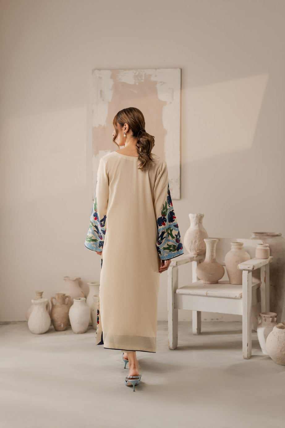 VINTAGE LUXURY UNSTITCHED DHANAK 3PC