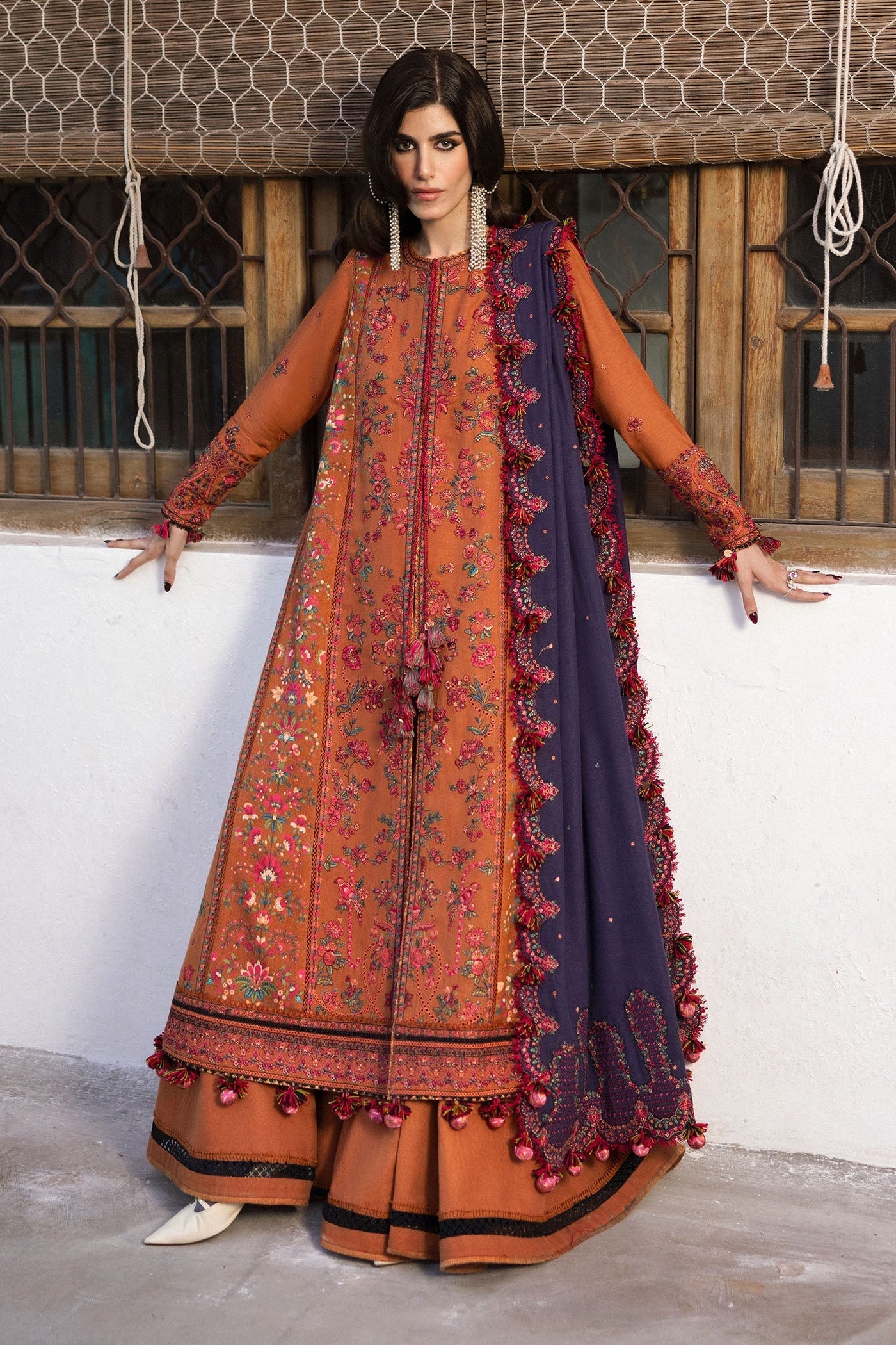 HUSSAIN REHAR | KAMAL | UNSTITCHED LAWN 3PC (SYT-557)