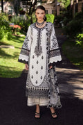 JADE - 3PC LAWN EMBROIDERED SHIRT WITH PRINTED CHIFFON DUPATTA (SYT-407)