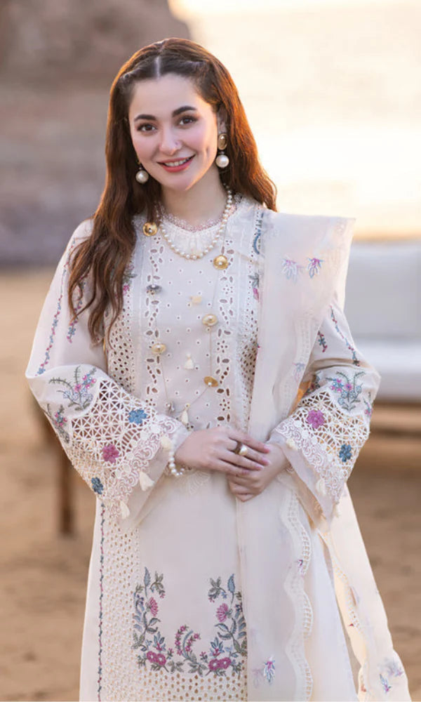 QALAMKAR | UNSTITCHED LAWN 3PC (SYT-549)