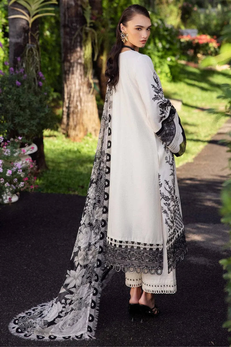 JADE - 3PC LAWN EMBROIDERED SHIRT WITH PRINTED CHIFFON DUPATTA (SYT-407)