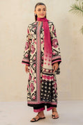 JAZMIN - 3PC Unstitched Printed Viscose Shirt with Printed Dupatta and Printed Trouser