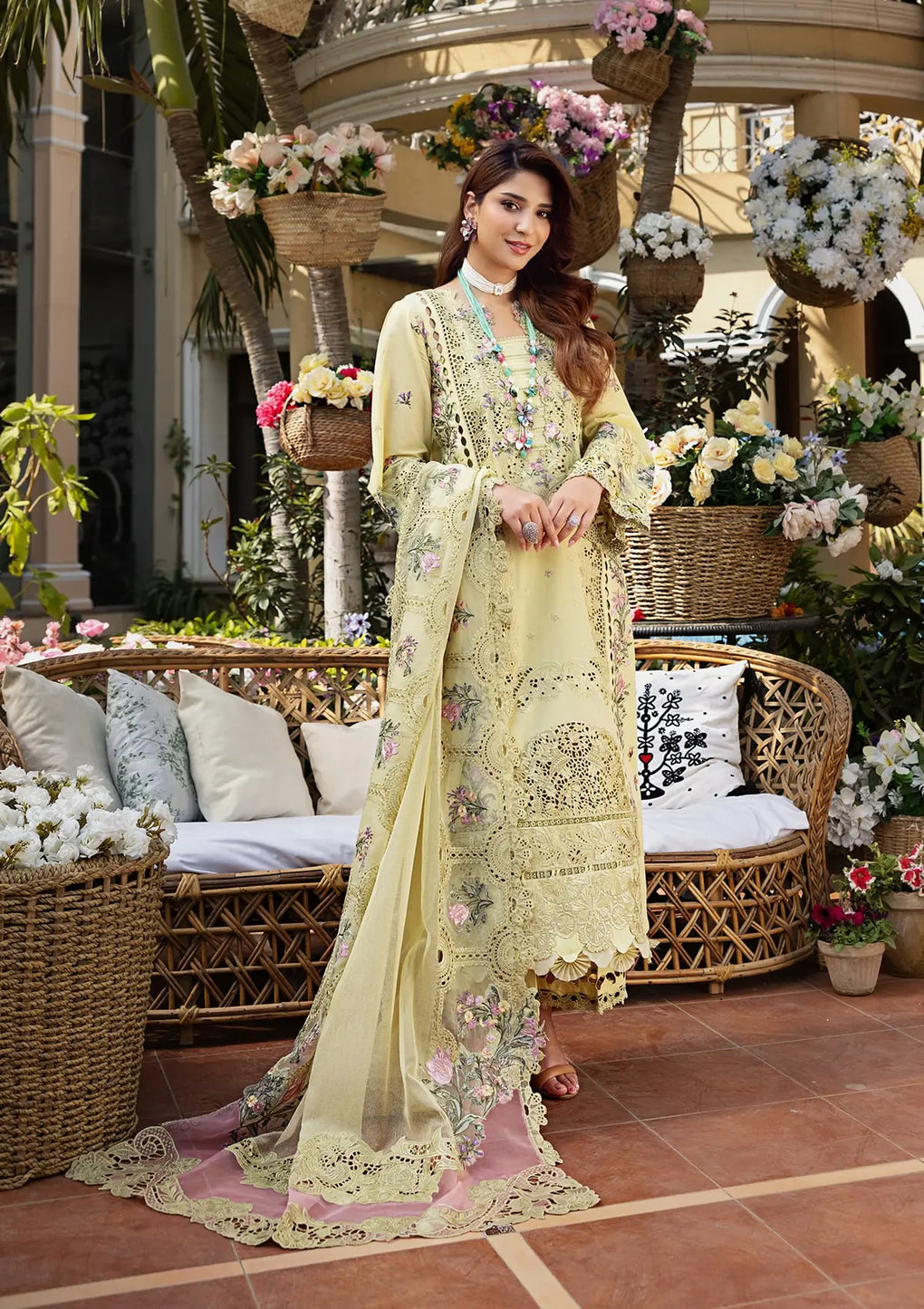 ELAF | BAHAAR | UNSTITCHED LAWN 3PC (SYT-540)