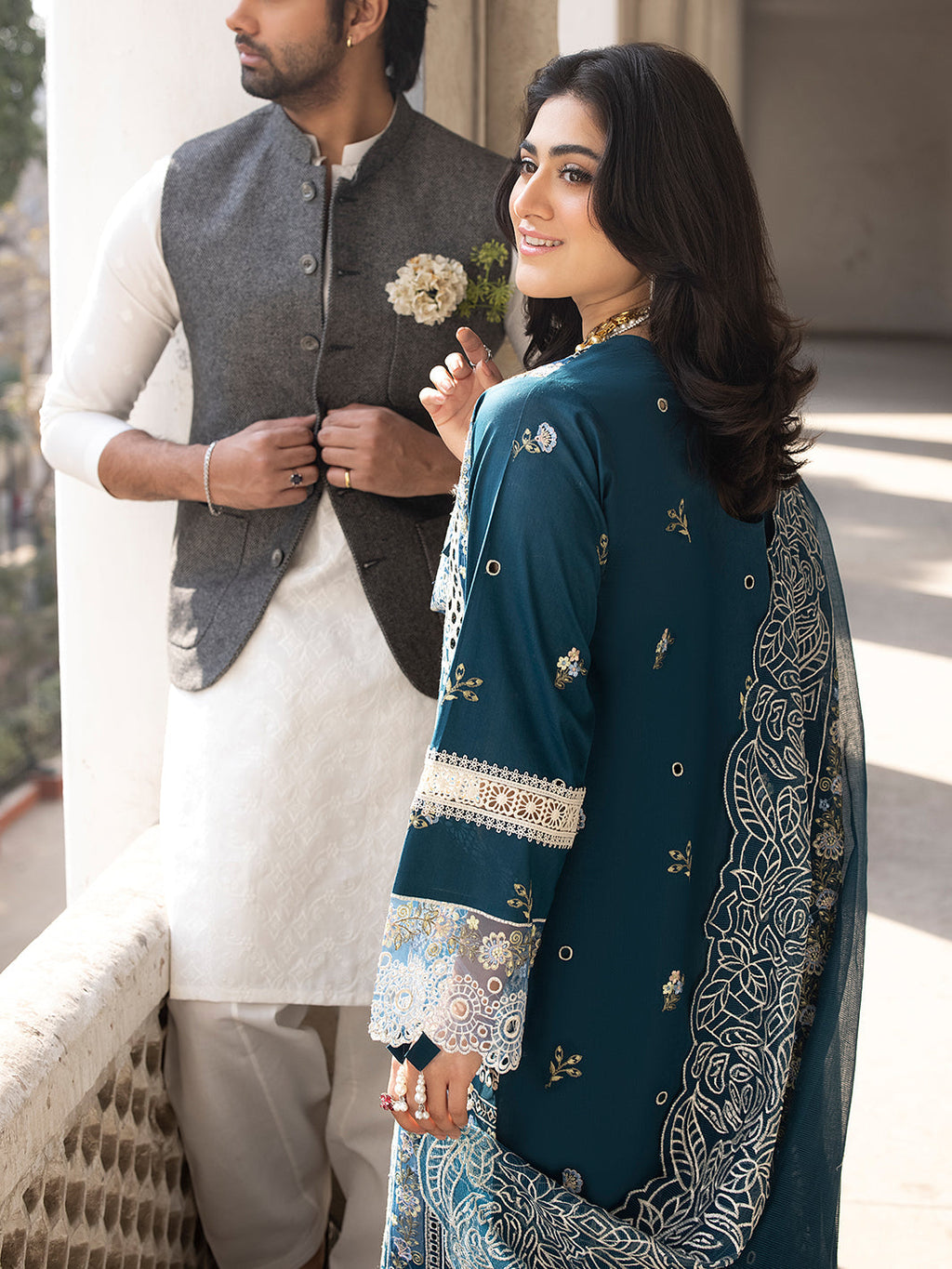 MAHNUR | SELENE | UNSTITCHED LAWN 3PC (SYT-476)