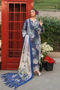 ELAF - 3PC LAWN EMBROIDERED SHIRT WITH PRINTED CHIFFON DUPATTA (SYT-409)