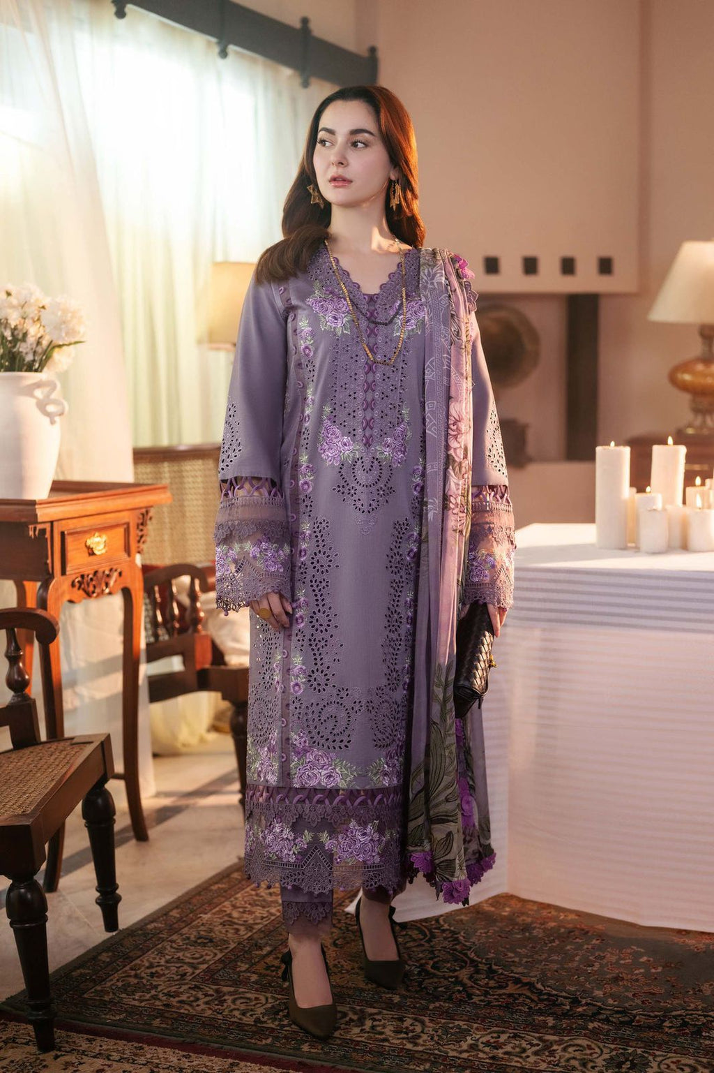 JADE | OMBRE | Embroidered Lawn Unstitched 3PC Set (SYT-441)