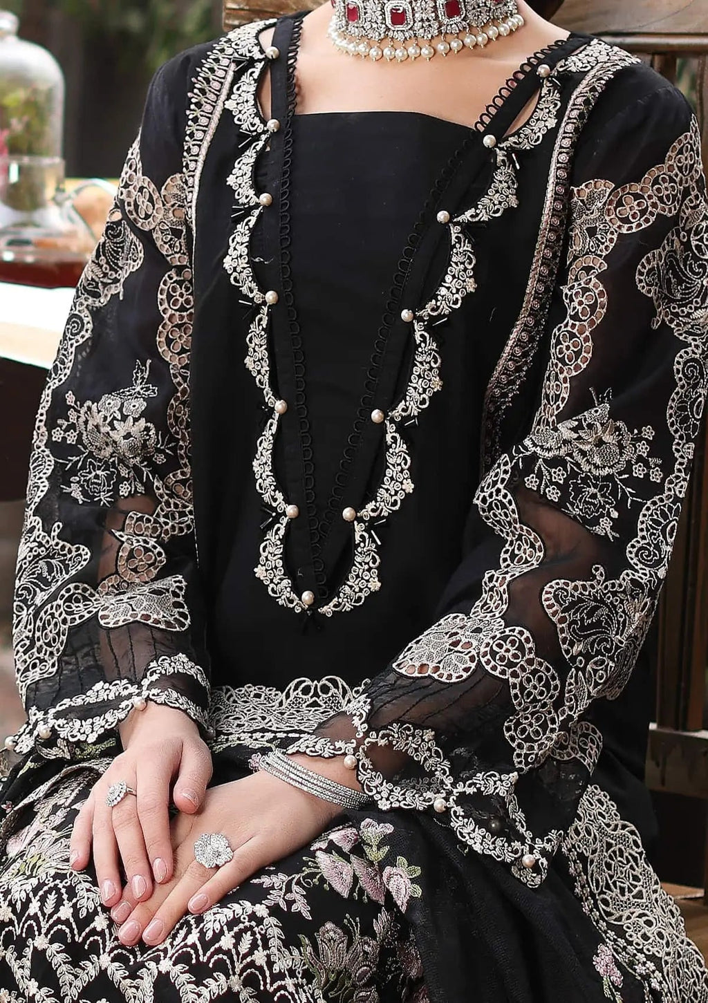 KAHF | NOOR | UNSTITCHED LAWN 3PC (SYT-433)