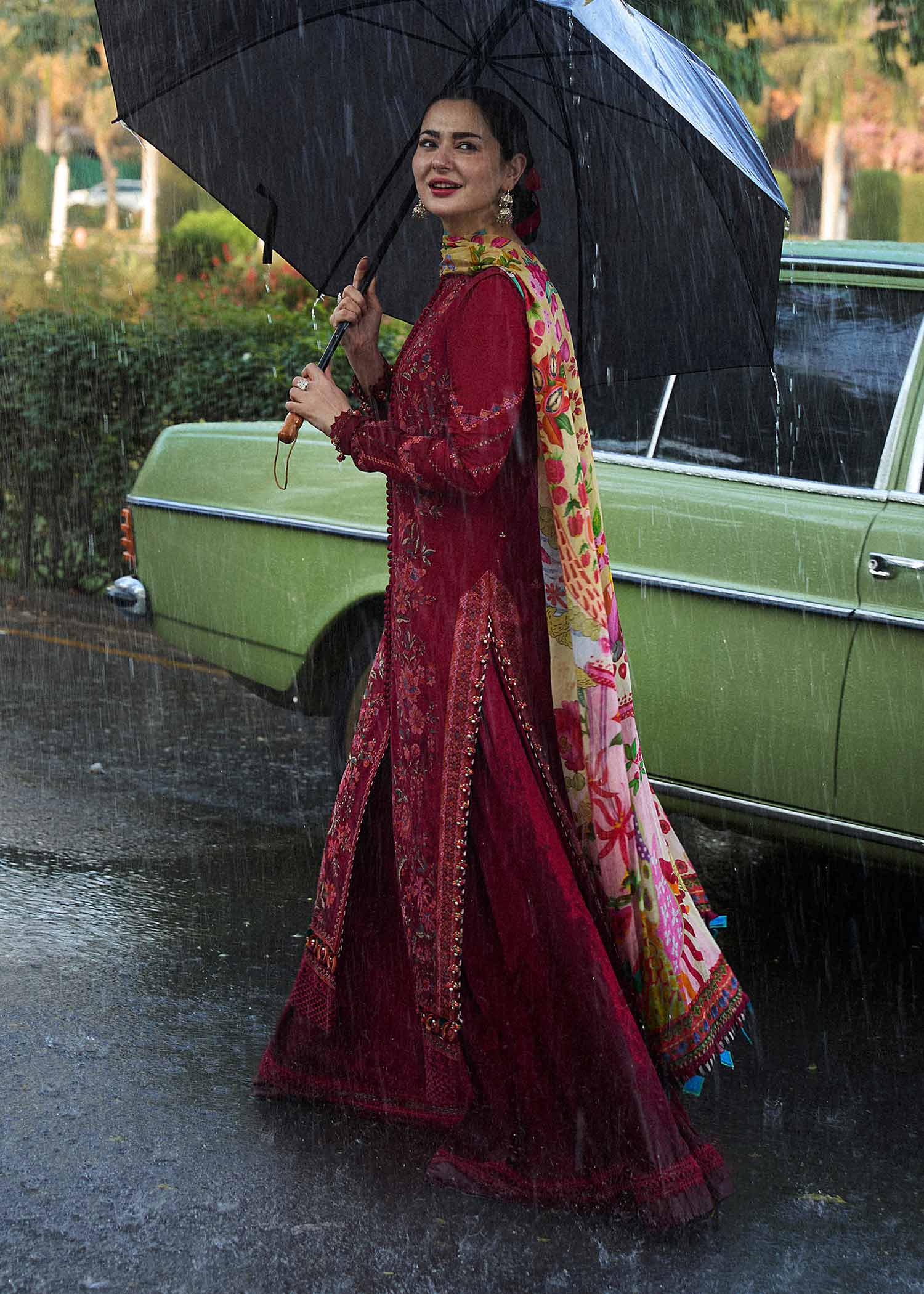 HUSSAIN REHAR | Bloom | UNSTITCHED LAWN 3PC (SYT-492)