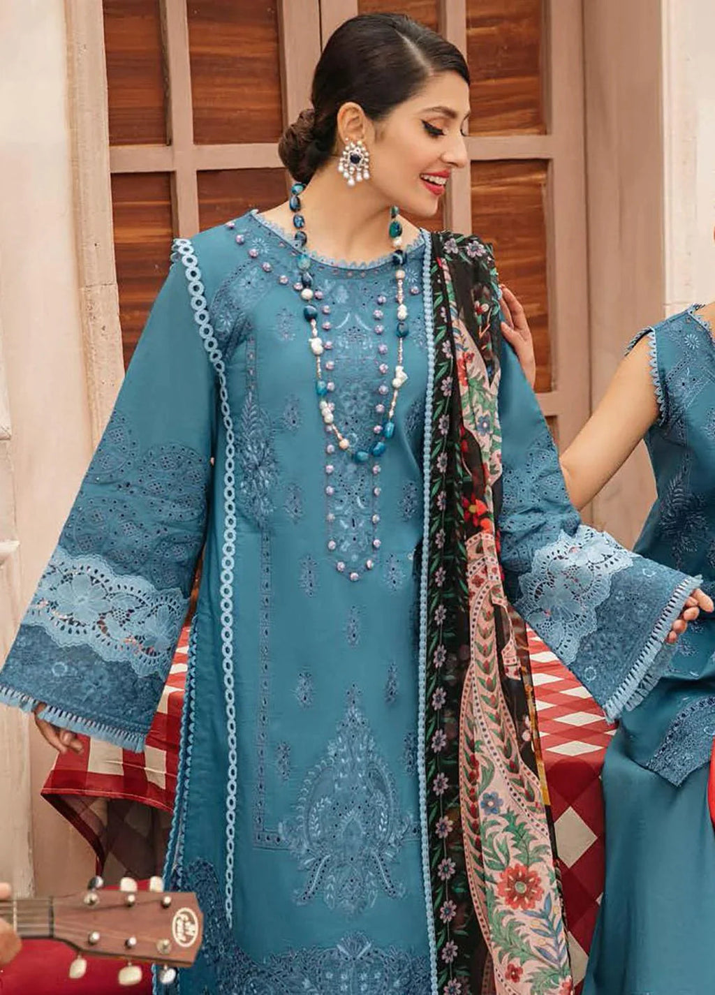 MUSHQ | LAWN UNSTITCHED 3PC (SYT-471)