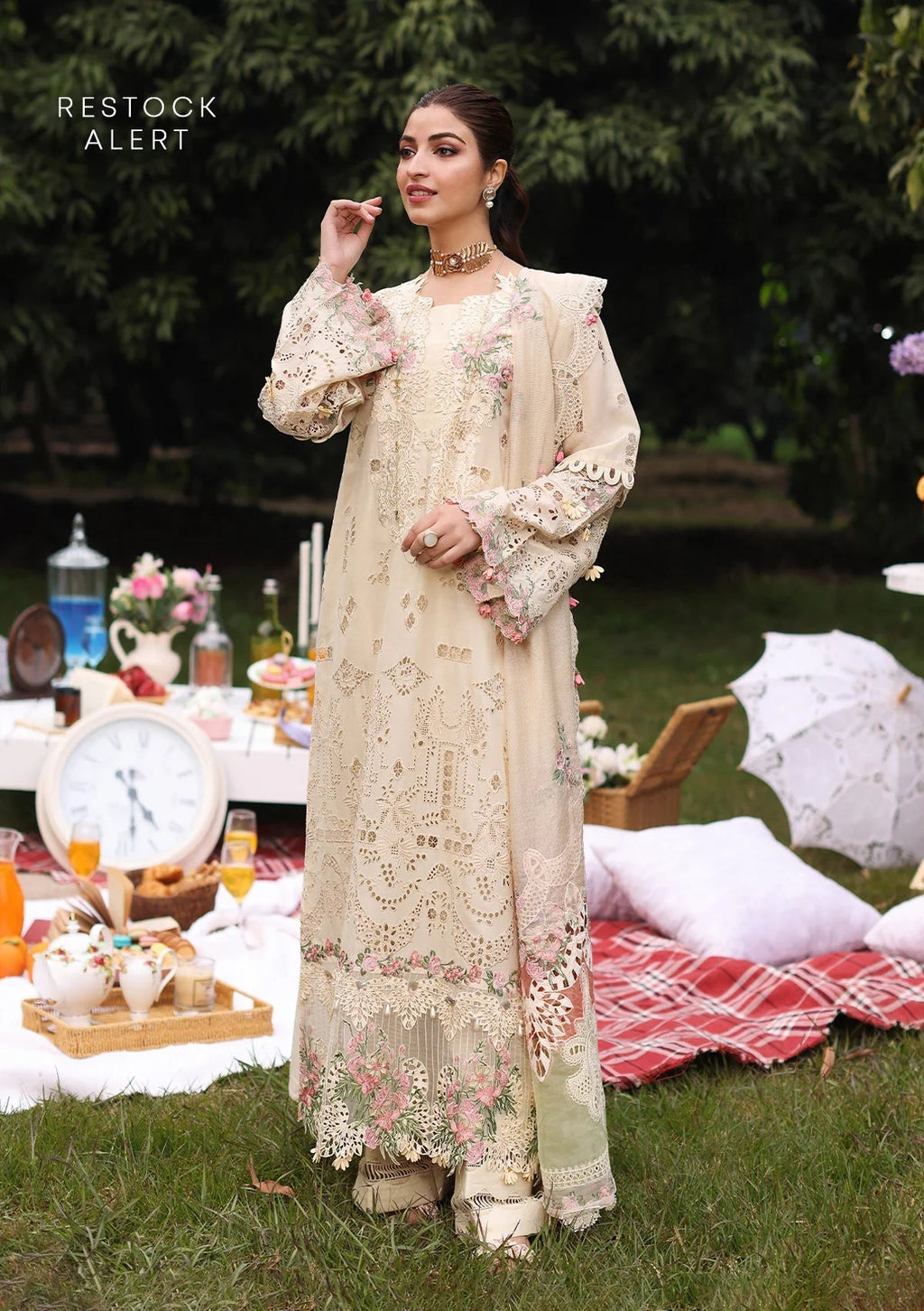 KAHF | SHIREEN | UNSTITCHED LAWN 3PC (SYT-481)