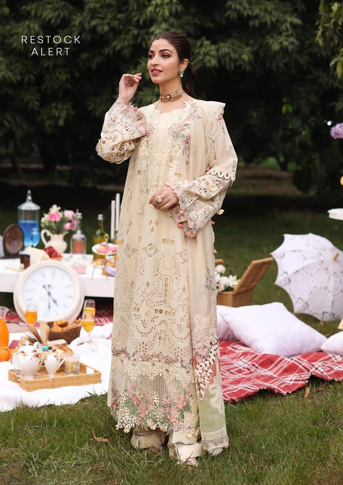 KAHF | SHIREEN | UNSTITCHED LAWN 3PC (SYT-481)