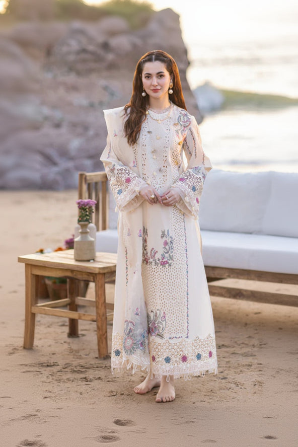 QALAMKAR | UNSTITCHED LAWN 3PC (SYT-549)