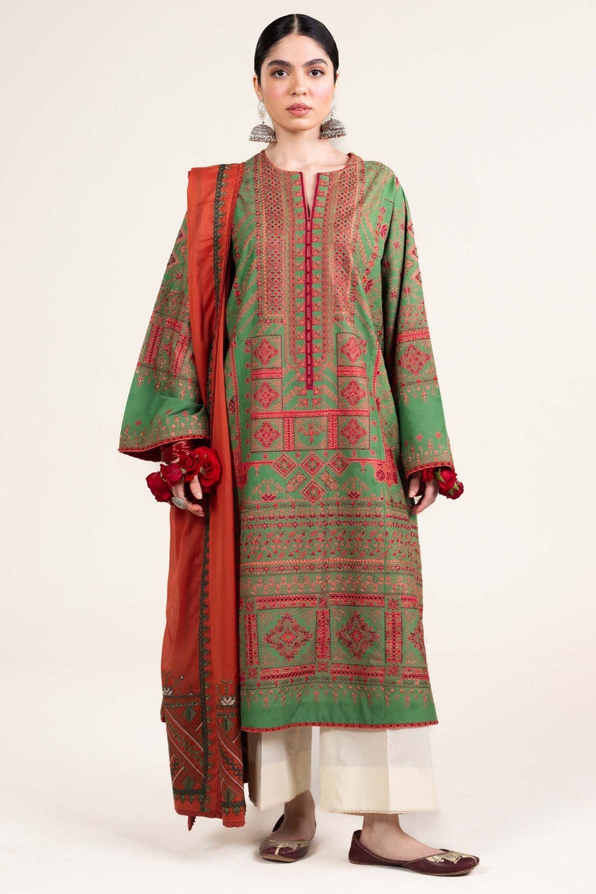 Zara Shahjahan | UNSTITCHED LAWN 3PC (SYT-508)