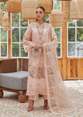CRIMSON | DREAMY PEACH | UNSTITCHED LAWN 3PC