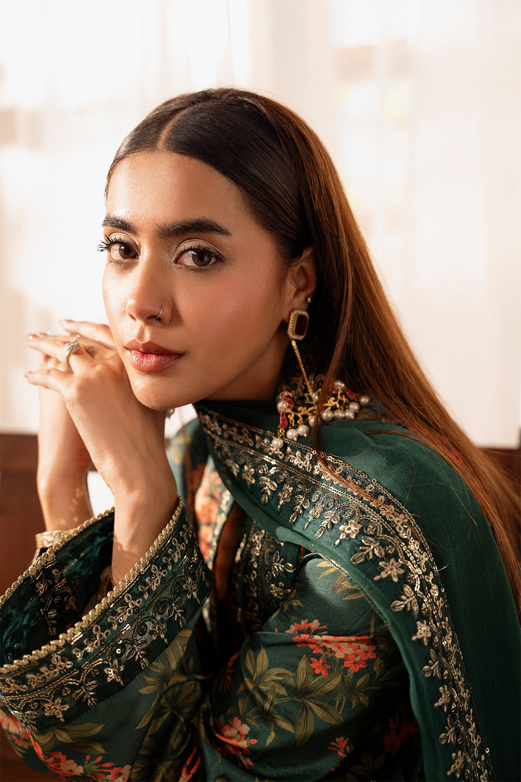 SHEENORA | OMAVI | UNSTITCHED SUMMER LAWN 3PC (SYT-505)