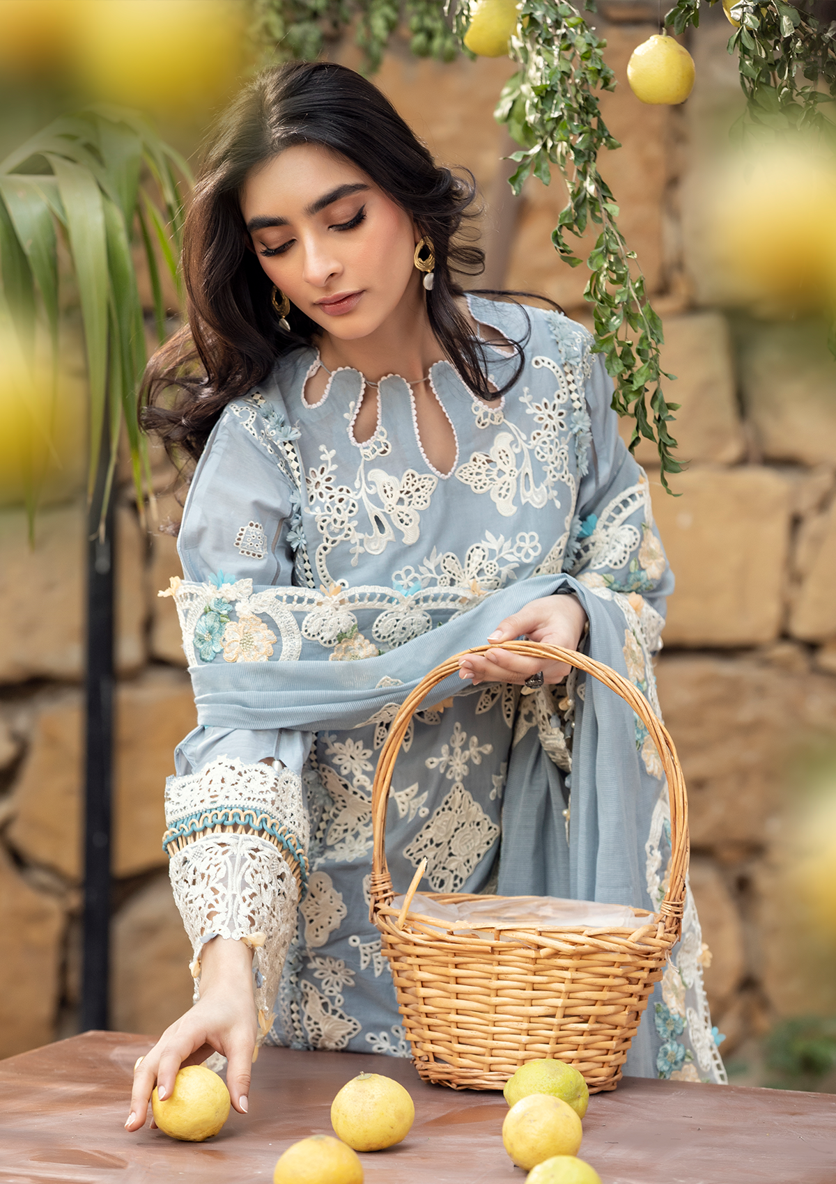 ELAF | MAHVEEN | UNSTITCHED LAWN 3PC (SYT-541)