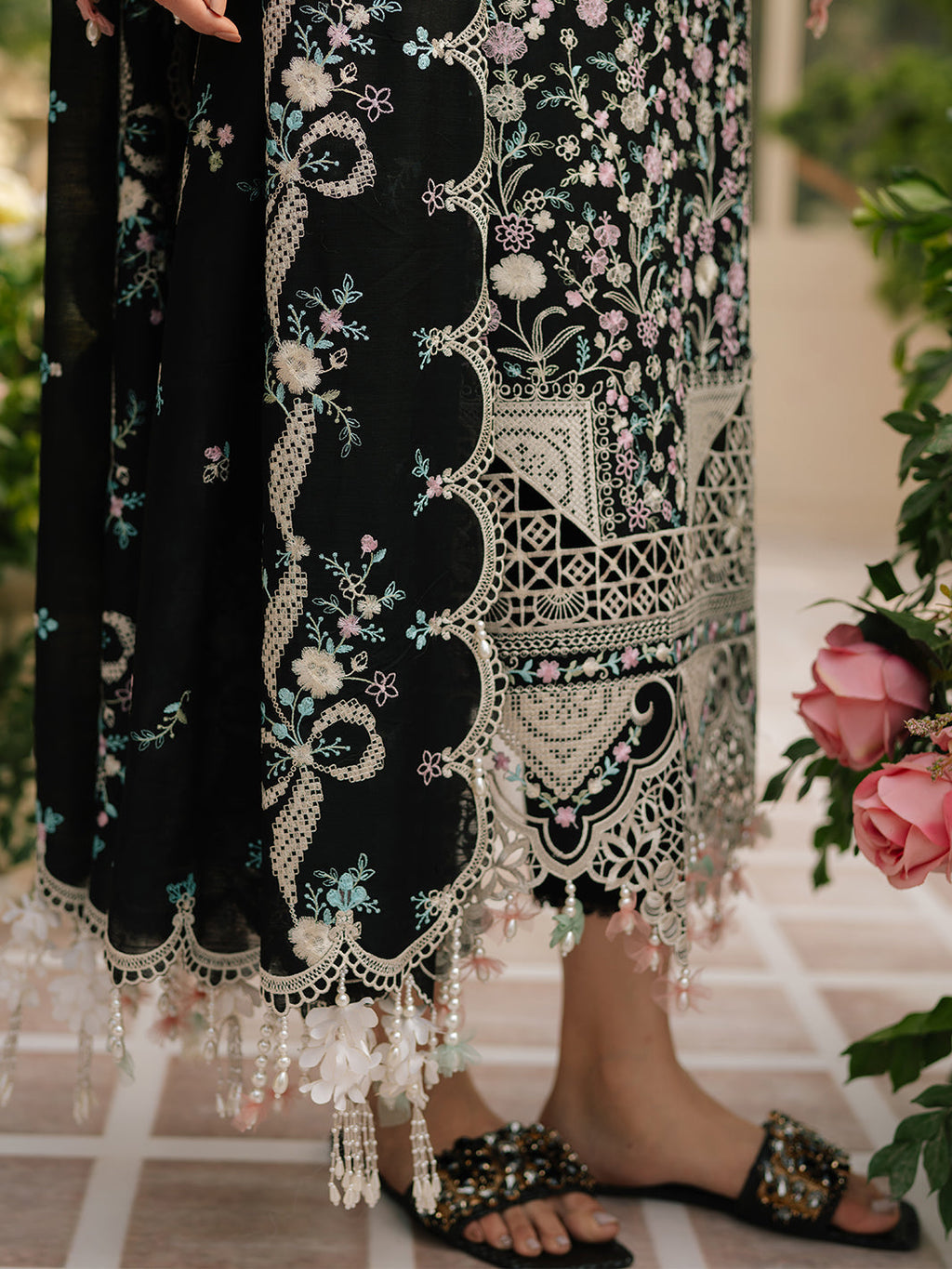 BIN ILYAS | UNSTITCHED LAWN 3PC (SYT-435)