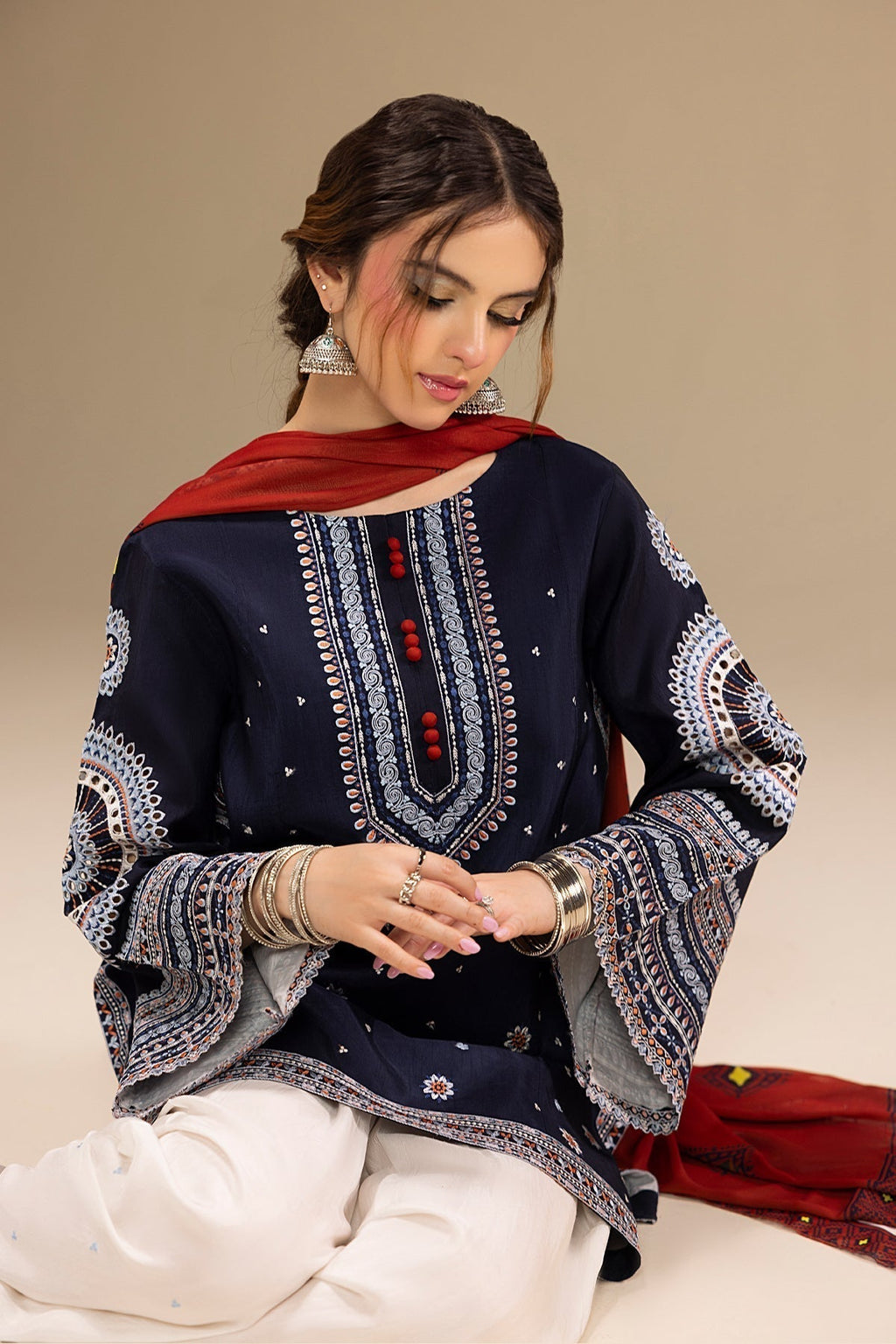 BAROQUE | UNSTITCHED LAWN 3PC (SYT-509)