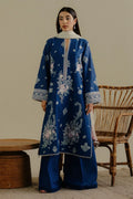 ZARA SHAHJAHAN- 3PC LAWN EMBROIDERED SHIRT WITH PRINTED CHIFFON DUPATTA (SYT-414)