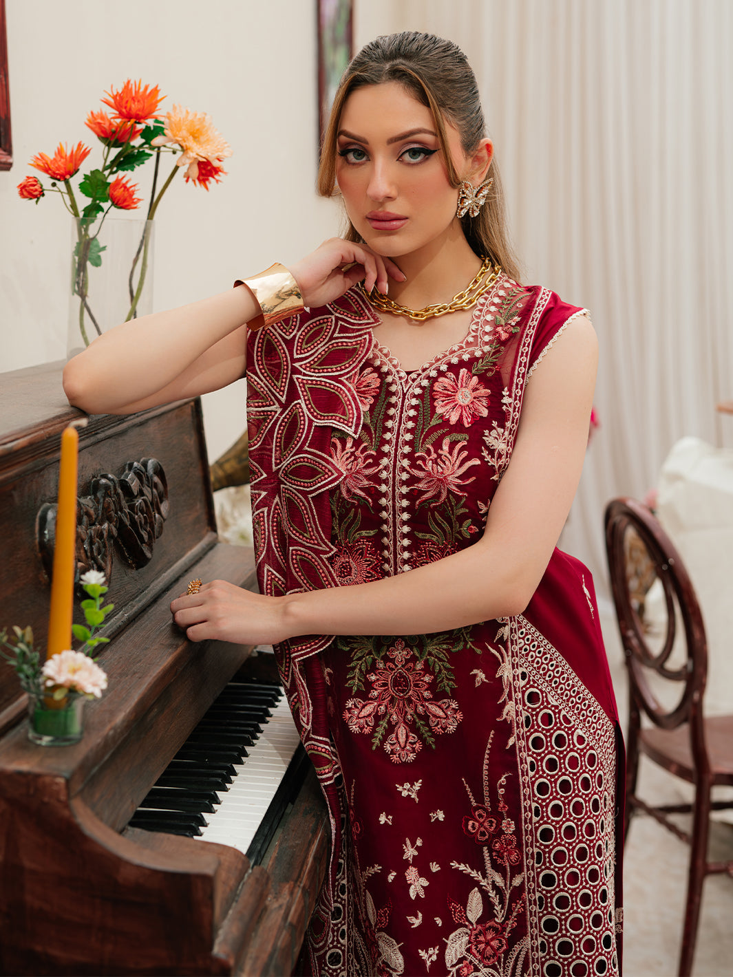 MAHNUR | CELESTIAL | 3 PC LUXURY LAWN (SYT-487)