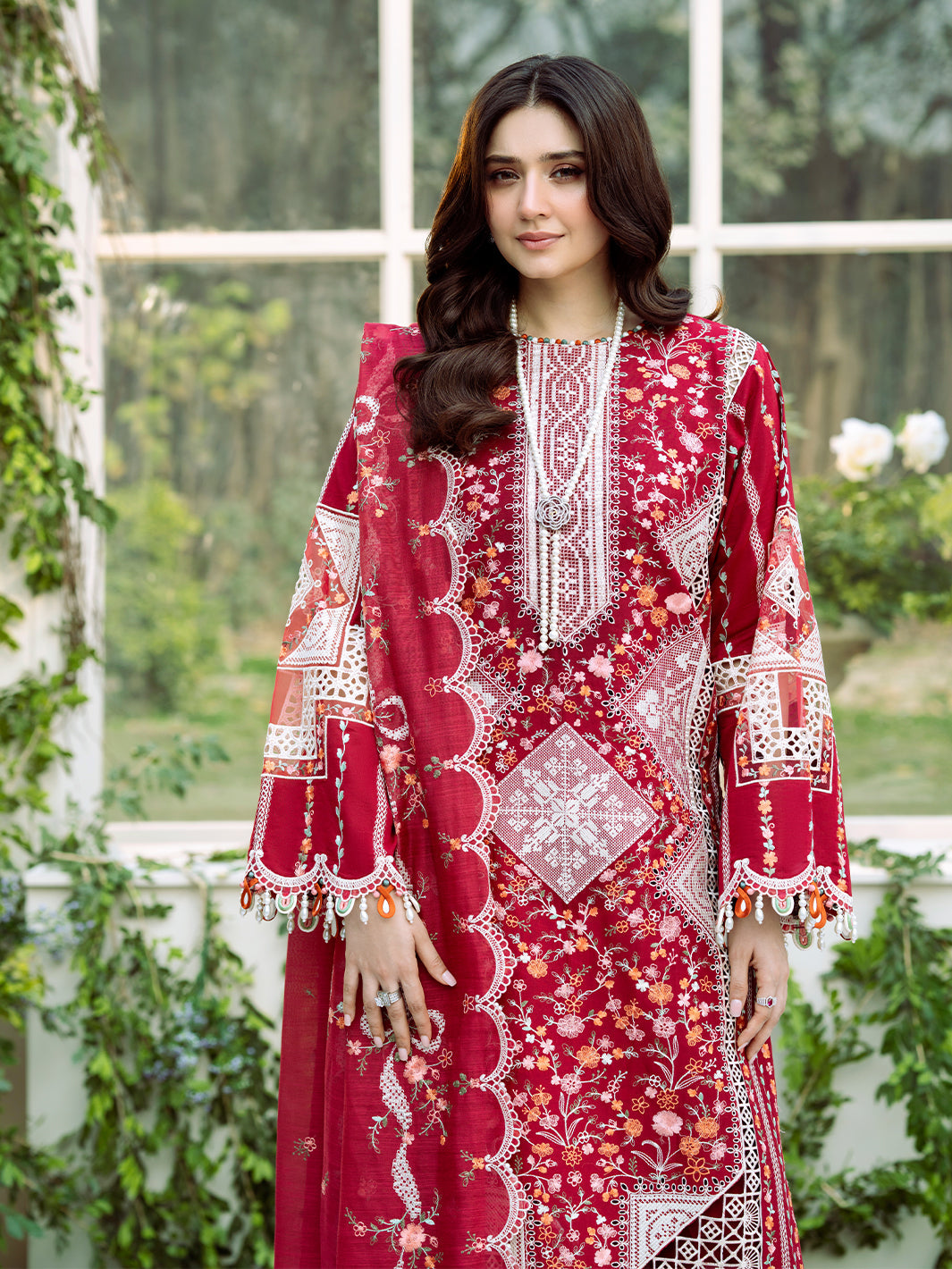 BIN ILYAS | UNSTITCHED LAWN 3PC (SYT-464)