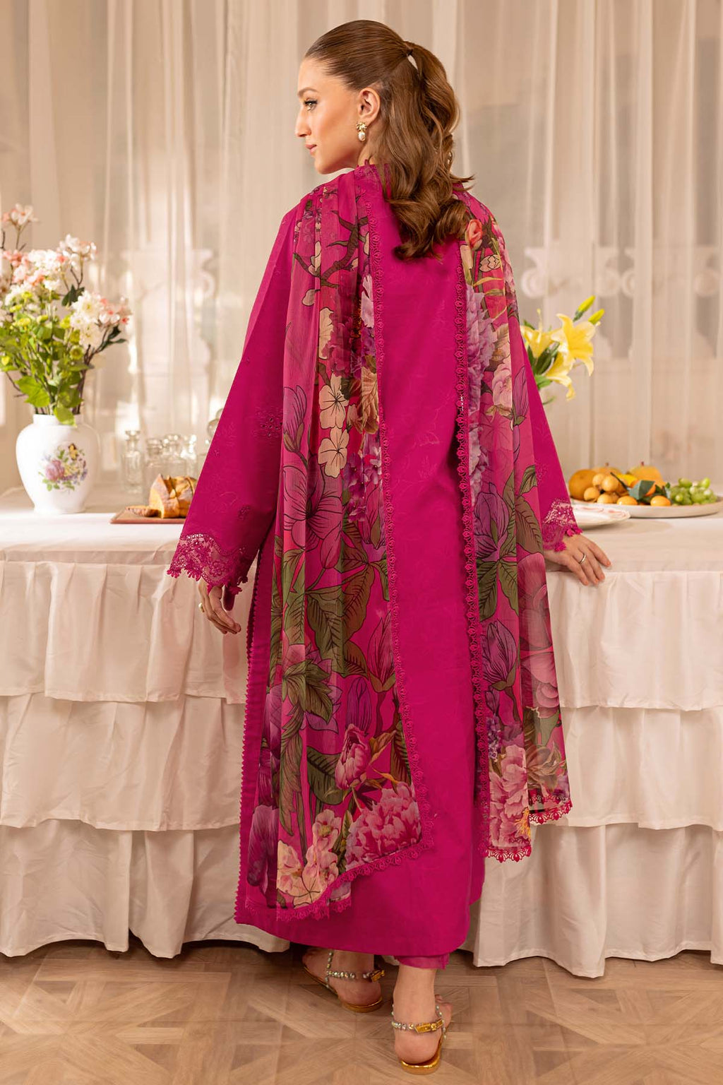FARASHA | ASTER | UNSTITCHED LAWN 3PC (SYT-543)