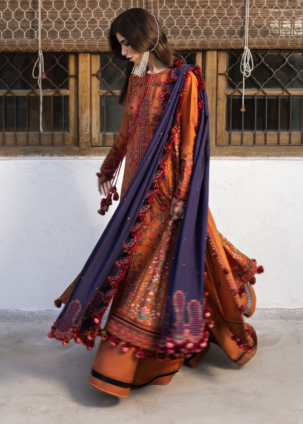 HUSSAIN REHAR | KAMAL | UNSTITCHED LAWN 3PC (SYT-557)