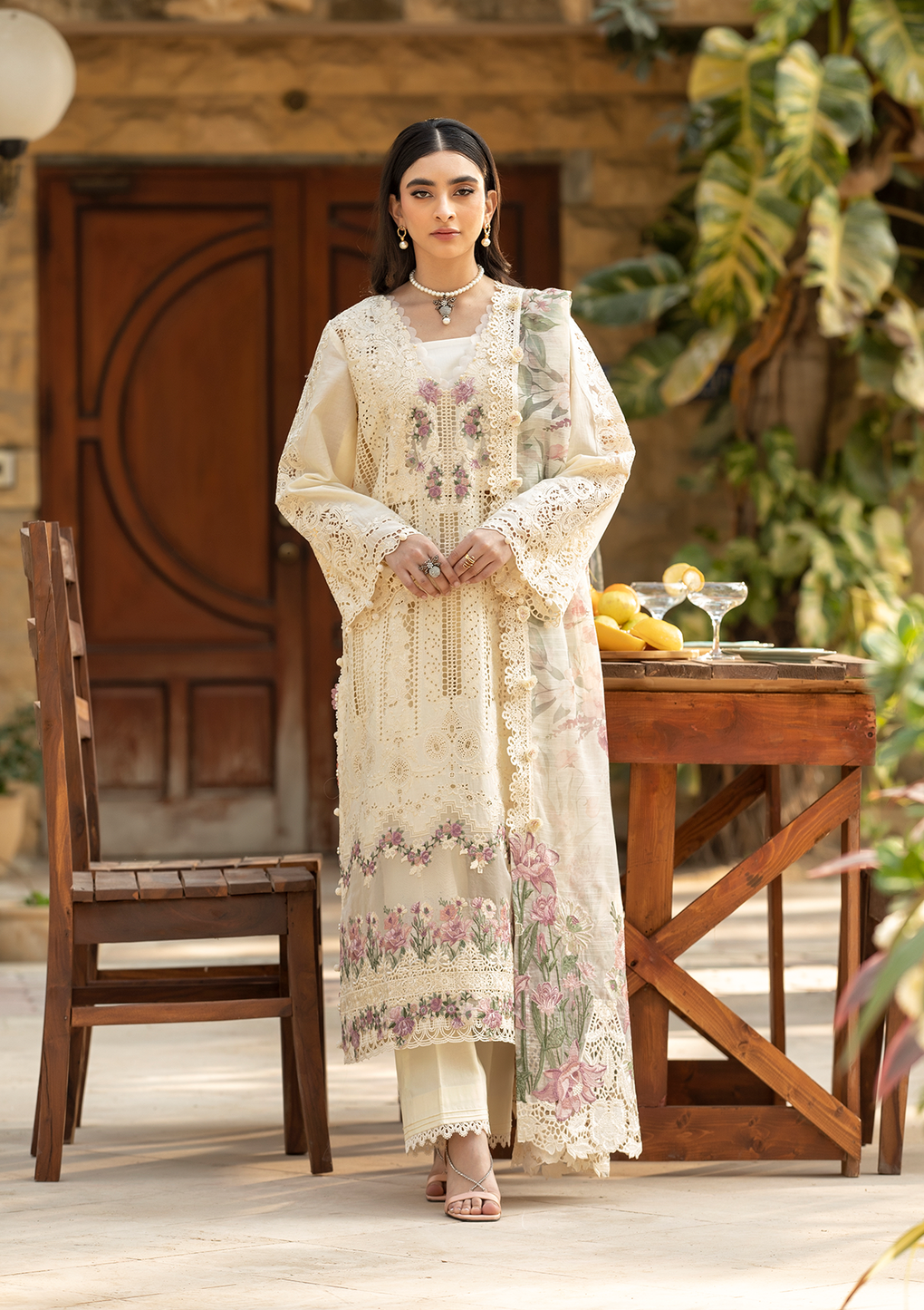 ELAF | KOHINOOR | 3 PC LUXURY LAWN (SYT-488)