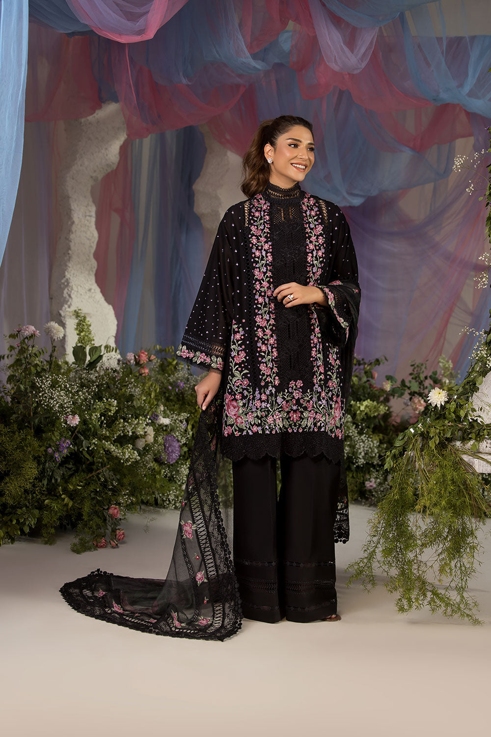 SOBIA NAZIR |UNSTITCHED LAWN 3PC | EID COLLECTION 2025 (SYT-484)