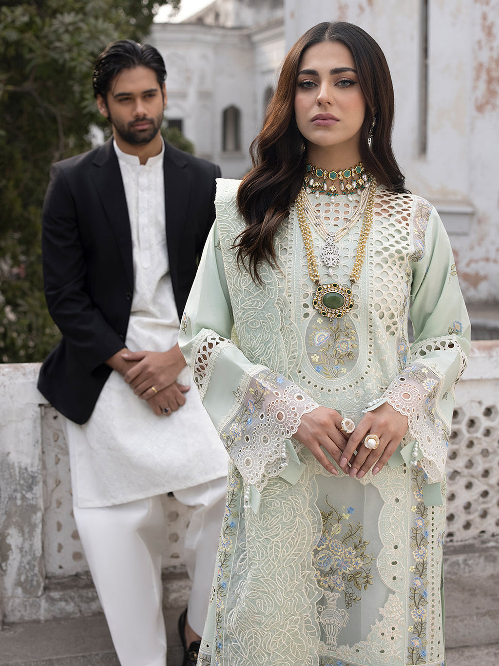 MAHNUR | SELINA | UNSTITCHED LAWN 3PC (SYT-479)