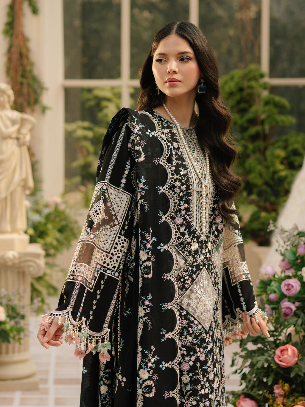 BIN ILYAS | UNSTITCHED LAWN 3PC (SYT-435)