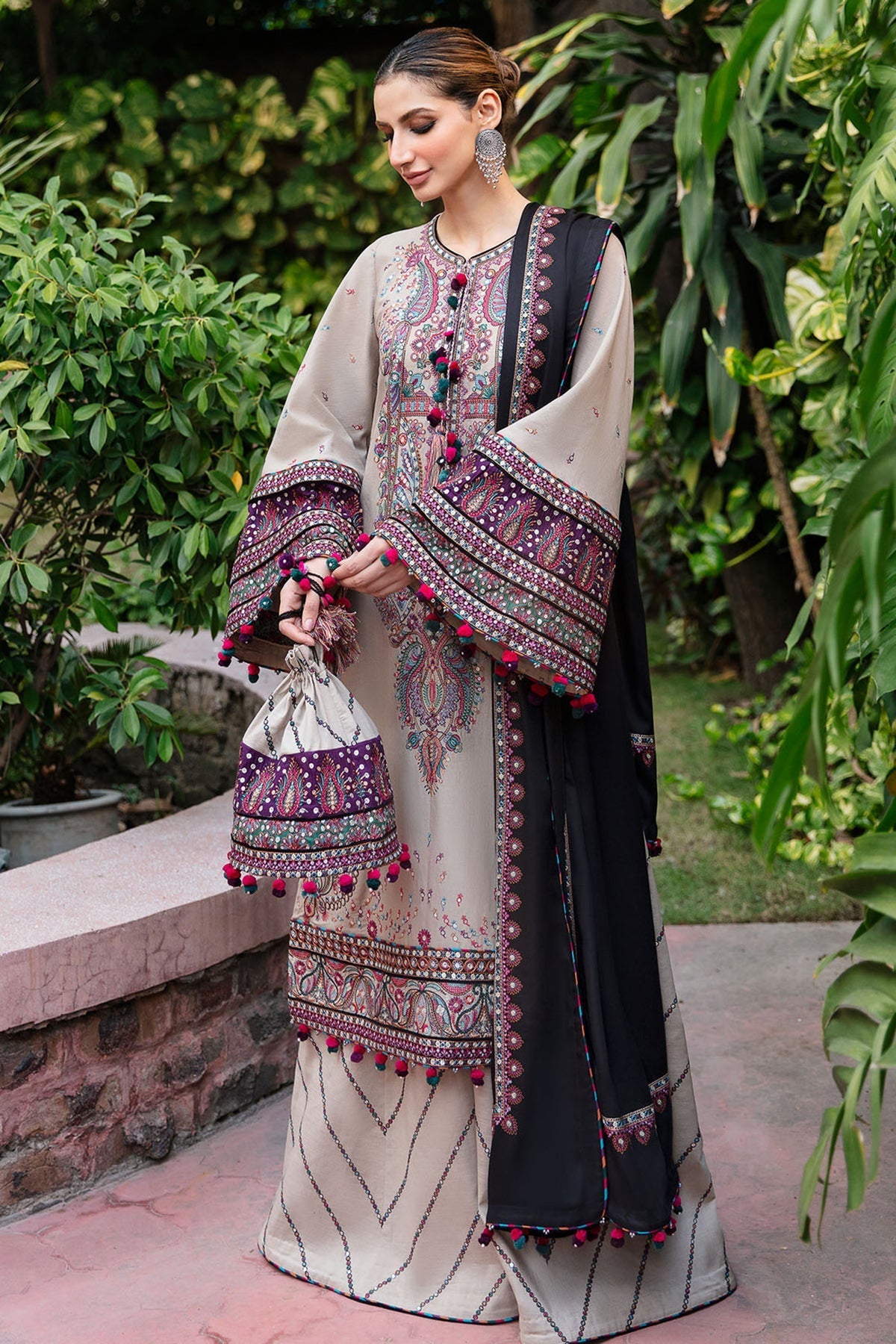 JAZMIN | DASTAAN | UNSTITCHED LAWN 3PC (SYT-444)
