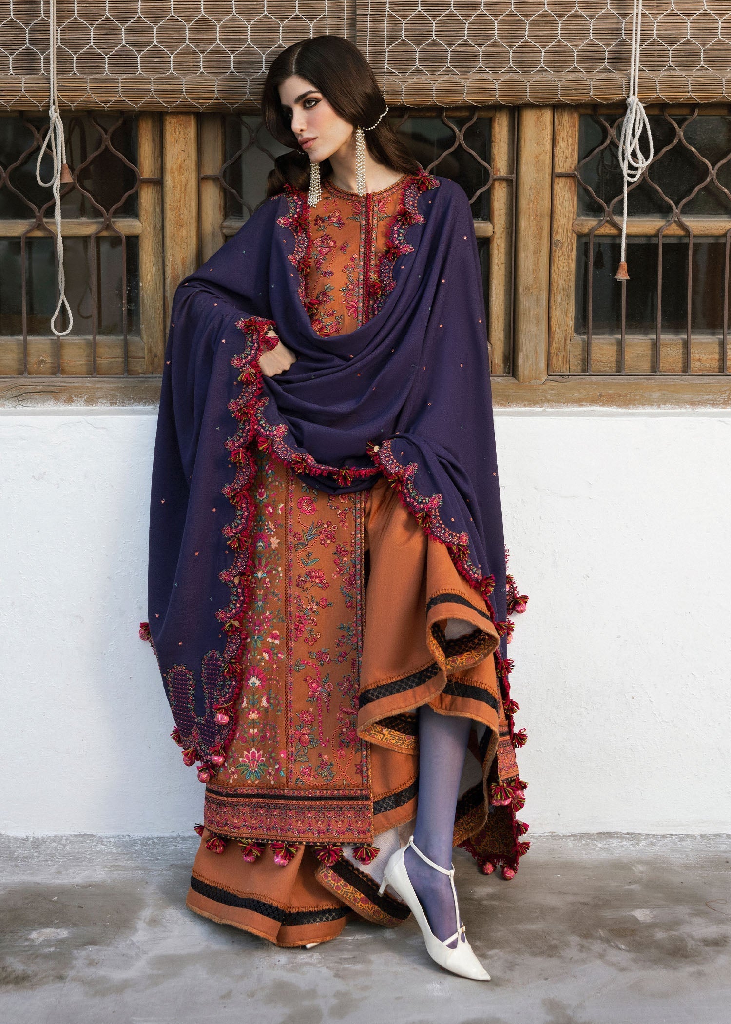 HUSSAIN REHAR | KAMAL | UNSTITCHED LAWN 3PC (SYT-557)