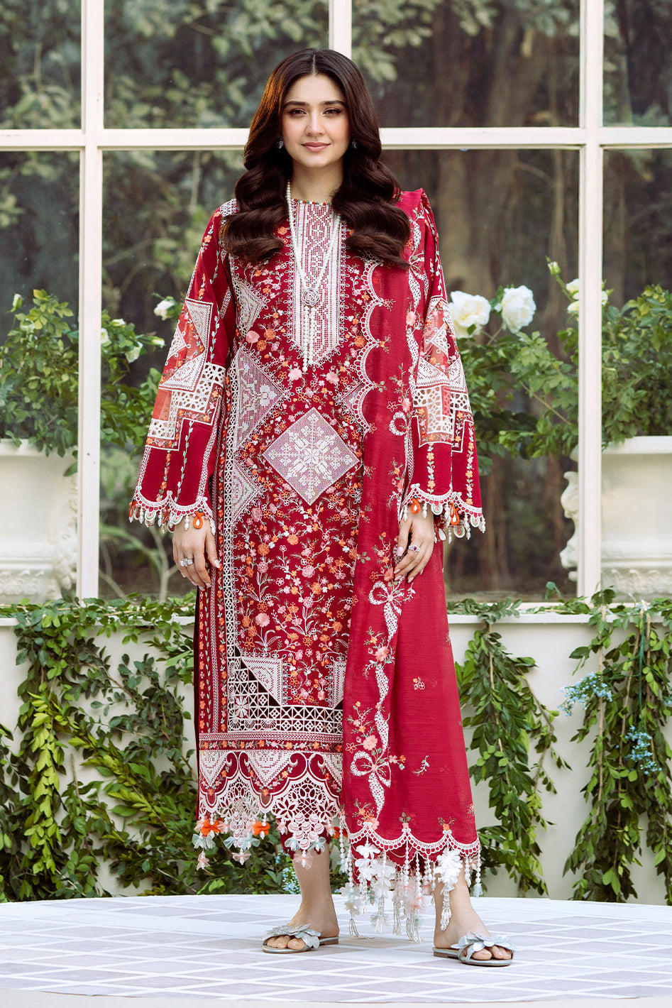 BIN ILYAS | UNSTITCHED LAWN 3PC (SYT-464)