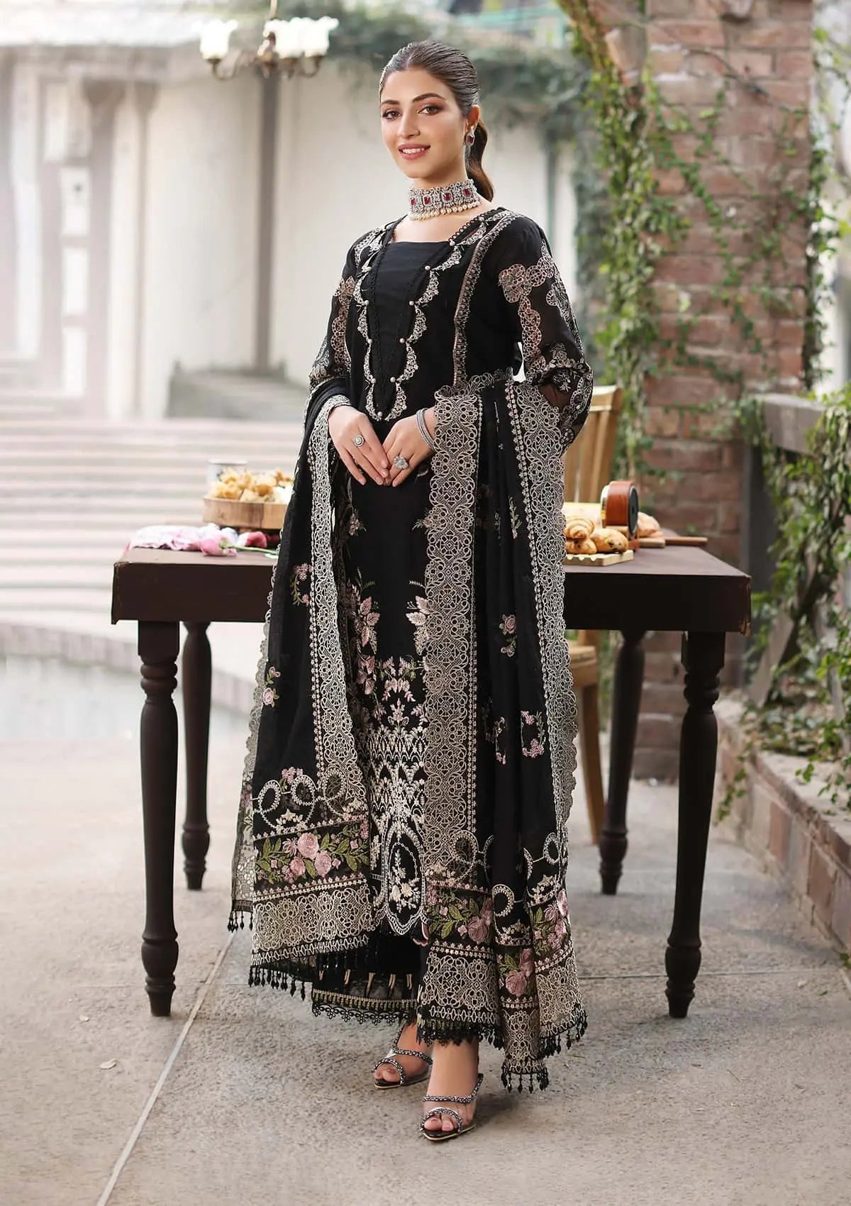 KAHF | NOOR | UNSTITCHED LAWN 3PC (SYT-433)